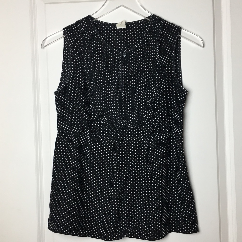 J Crew | Silk sleeveless blouse
